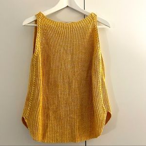 LOFT - Medium knit tank top in yellow